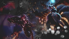 League of Legends shyvana ahri Caitlyn the Sheriff of Piltover 