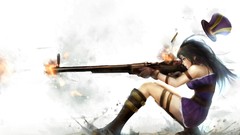 League of Legends video games caitlin sheriff of piltover