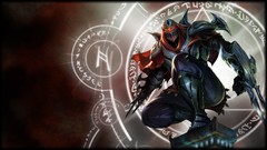 League of Legends video games magic circles Zed Game characters