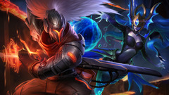 League of Legends Yasuo video games fantasy art PC gaming
