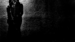 Leather gas masks couple