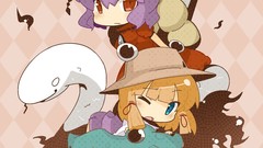 Leaves Animals snakes dress hats goddess Chibi Frogs red eyes 