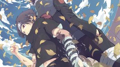 Leaves uchiha sasuke sharingan kakashi hatake Chidori windy