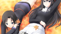 Leaves visual novels Garden