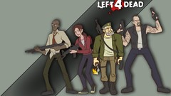 Left 4 dead artwork video games character illustration Zoey 