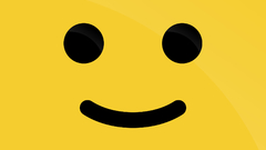 Lego minifig face by