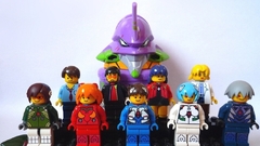 Lego neon genesis evangelion asuka langley soryu ayanami rei