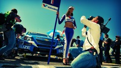 Legs girls with cars wtcc Grid Girls Chevrolet Cruze