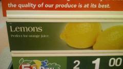 Lemons they re Good