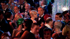 Leonardo DiCaprio party carey mulligan the great gatsby
