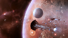 Leviathan spaceships vehicles planets