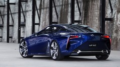 Lexus static concept art lexus lf lc blue cars