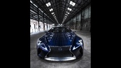 Lexus static concept art lexus lf lc blue cars