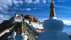 Lhasa Monastery Tibet not