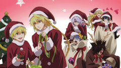 Liam Lunettes Santa outfit