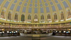 Library Books interior multiscreen
