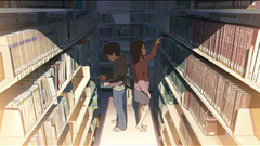 Library Makoto Shinkai Anime