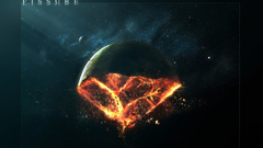 Life end artwork fissure