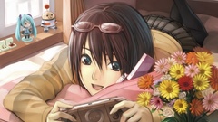 Life girl Pictures Anime playing slice psp