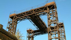 Lifting Bridge iron architecture