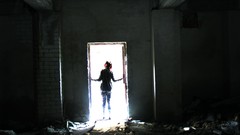 Light abandoned house