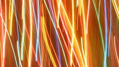 Light abstract light trails