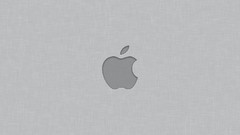Light apples linen apple inc grey background