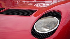 Light close-up lights cars