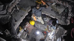 Light flashlight helmets mines workers