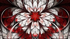 Light Fractals abstract raw digital art bleeding Fractale