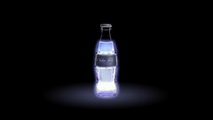 Light glow bottles coke Nuka-Cola