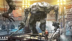 Light hangar mecha Hawken
