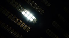 Light lights underground shadows under window panes Outlands 