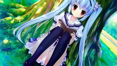 Light panties Trees long