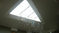 Light window panes triangles