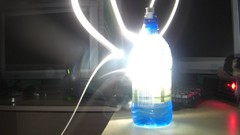 Light wings bottles graffiti