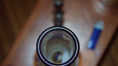 Lighters blurred background bong