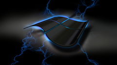 Lightning computer abstract windows