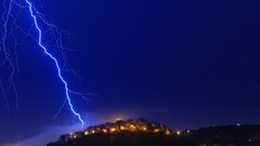 Lightning France storm provence