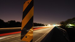 Lights cars Bridges roads