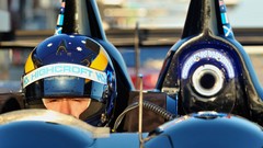 Lights cars driver ALMS helmets races Le Mans Honda Hornet 