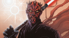 Lightsabers horns yellow eyes