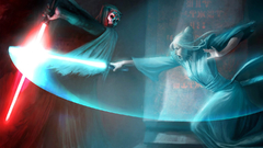 Lightsabers jedi Knights of