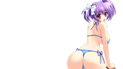 Lila big Anime panties