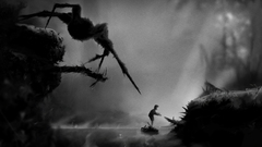 Limbo monochrome artwork
