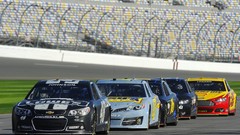 Line front Daytona nascar jimmie johnson
