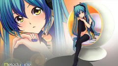 Line woman Anime melody Manga hatsune miku vocaloid