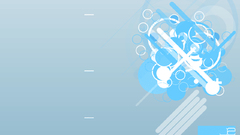 Lines circles abstract vektus