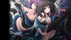 Lingerie boobs panties Flowers