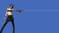 Lingerie brunettes models hose (garden) Catherine McNeil black 